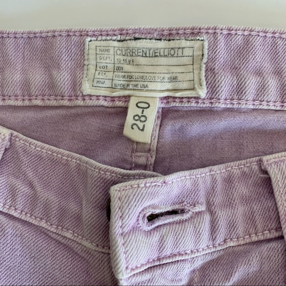 Current/Elliot The Ankle Skinny W/Short Zip Jeans Sz 28 - Picture 3 of 12